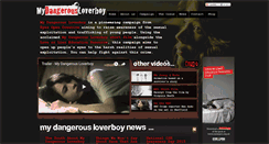 Desktop Screenshot of mydangerousloverboy.com